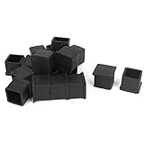 Rubber Furniture Chair Leg Tip Cap Foot Cover Protector 20x20mm 18pcs