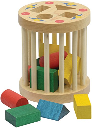 Shape Sorter Round Cage - Made in USA