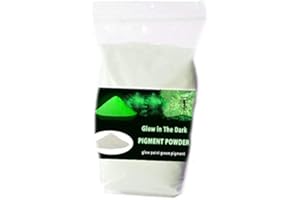 Procart Glow in The Dark Pigment,Phosphorescent Glow Powder,3.52 Ounce (100 g),Water Based (Green) (Green)