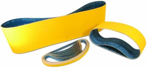 Arc Abrasives 71-007020502 Predator Airfile Belts, 36-Grit, 3/4-Inch by 20-1/2-Inch, 50-Pack