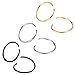 Charisma 10mm 20G Stainless Steel Nose Ring Hoop Septum Lip Cartilage Tragus Helix Earrings