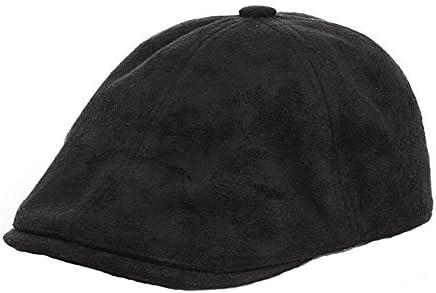 Baneethy Kids Children Flat Cap Ivy Cap Newsboys Hats Adjustable (Black)