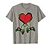 Video Gamer Heart Controller Valentine's Day Shirt Kids Boys T-Shirt