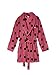 Victoria's Secret Cozy Pink Polka Dot Robe Soft Begonia XS/S