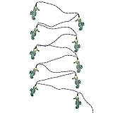 Kurt Adler UL 10-Light Glittered Seahorse Light Set