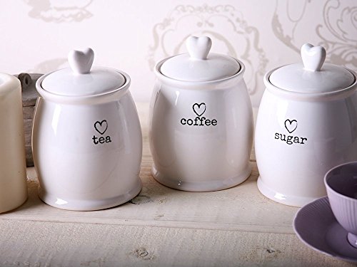 Amazon Ceramic Tea Coffee Sugar Storage Jars Candy Dish 25 Ounce