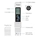 Modernway Digital Water Quality Tester,Professional TDS,EC and Temperature Meter,0-9990ppm,0-9990us/cm,+/-2% High Accuracy for Drinking Water,Hydroponics,Gardening,Aquariums,Pools and Spas(TDS-EC)