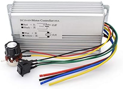 Amazon Co Jp Pwm Dcモータースピードコントローラー Dc 12v 48v パルス幅変調レギュレータ 100a 5000w 無段変速速度 前進 逆スイッチ パルス幅変調 Dc速度調節 Diy 工具 ガーデン