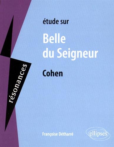 Étude sur Albert Cohen, 