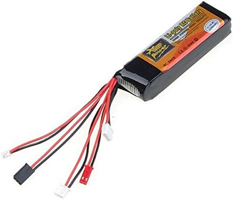 ZOP Power 11.1V 2200MAH 8C Lipo Battery For Devo JR transmitter