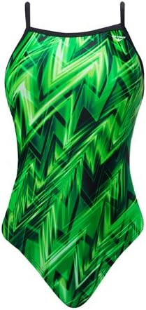 The Finals Women's Onyx Female Butterfly Back, Green, Size 30