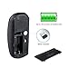 Wireless Silent Mouse, UHURU 2.4GHz Portable Mouse with USB Nano Receiver, 3 DPI for PC/ Mac/ Laptop/ Notebook/ Computer