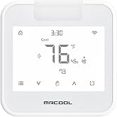 MRCOOL Smart WiFi Thermostat for Mini Split, Programmable Wall Control with Alexa and Google Assistant, 24V Heating and Cooling System