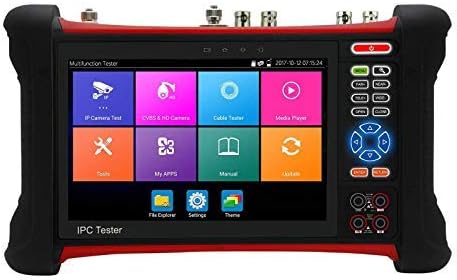Mocei 7" CCTV Tester Monitor IPC MOVT/ADHS/CVI/TVI/SDI Analog IP Camera Tester 1080P X7-ADH
