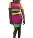 Beautyart Women Fashion Bandage Bodycon Dress Sexy Club Dress Party Midi Dress Vestidos, Black, Lrg
