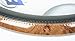 Custom Accessories 39755 Black and Wood Grain Luxury Steering Wheel Cover