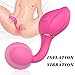 G Spot Vibrator Inflatable Massager, 2020 New Vibrators Sex Toy for Vaginal or Anal Orgasm Silicone Expand Stimulator, Fondlove 7 Frequency Rechargeable Wireless Vibrating Butt Plug for Women or Men