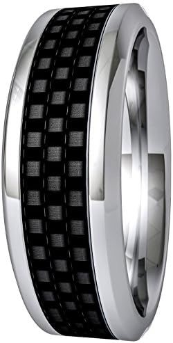 desired body 8MM Titanium Ring - Wedding Band & Promise Ring for Men and Women - Comfort Fit - Hypoallergenic