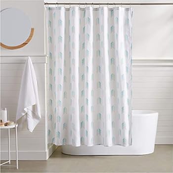 AmazonBasics Arrow Bathroom Shower Curtain - 72 Inch