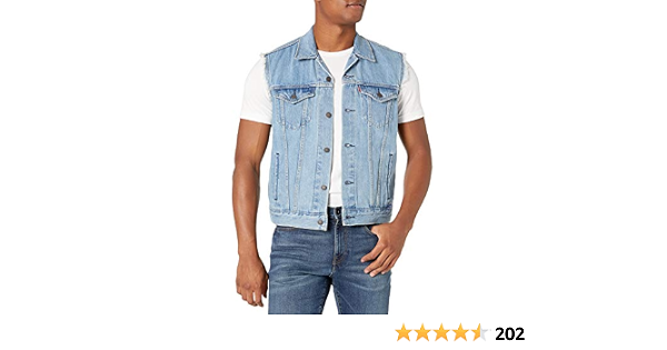 Levi's Men's Trucker Vest, Light 