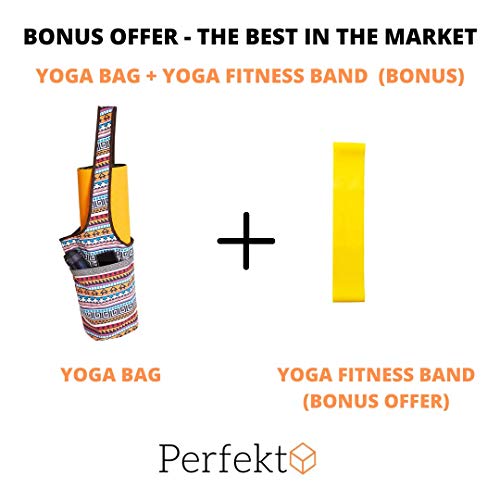 Perfekt-Yoga-Mat-Bag-Carrier-with-Large-Size-Pocket-and-Zipper-Pocket-Gym-Bag-Fit-Most-Size-Mats
