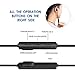 Sport Wireless Headphones, Syllable Wireless Bluetooth 4.2 Magnetic Stereo Earbuds Earphones with Built-in Mic IPX4 Splash Proof Noise Cancelling Secure Fit for Workout/Gym (D3X-Black)