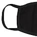Accmor 6 Pack Black Anti-Dust Cotton Mouth Face Masks, Washable Mouth Cover for Man and Woman Halloween