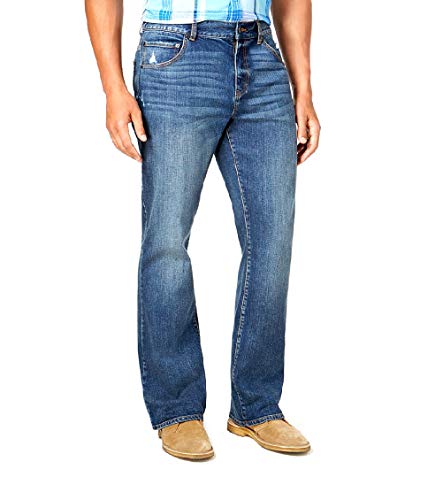 Boot-Cut Jeans Blue 36W 32L 