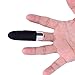 Buyeverything Finger Vibrant Toy for Couple - Black Silicone Wonderful Finger Massager Stimulation Vibrating Waterproof Body Massager Toys
