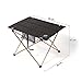GOGOOUT Portable Folding Camping Table, lightweight Fabric & Alluminum Alloy Sturdy Stable Picnic Table Collapsible, Quick Assembly with Carrying Bag for Outdoor Fishing Travel Hiking Picnic