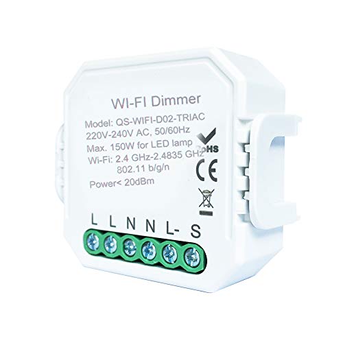 Interruptor De Luz Inteligente Diy Modulo Smart Life Tuya App Mando A Distancia Funciona Con Alexa Echo Google Home 1 2 Shadow Blue