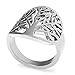 Jude Jewelers Stainless Steel Tree of Life Ring (7)