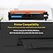 V4INK Compatible Toner Cartridge Replacement for HP 17A CF217A 217A with chip(Black, 2-Pack) for use in HP Laserjet Pro MFP M130fw M130nw M130fn M130a M102w M102a M130 M102 Printer