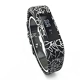 Silicone strap for Fitbit Alta Wrist Replacement Band Smart Watch Fitness Strap Accessory (Flower-01)