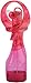 O2 Cool Deluxe Water Misting Fan, Raspberry