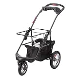 PETIQUE Pet Stroller, Black, One