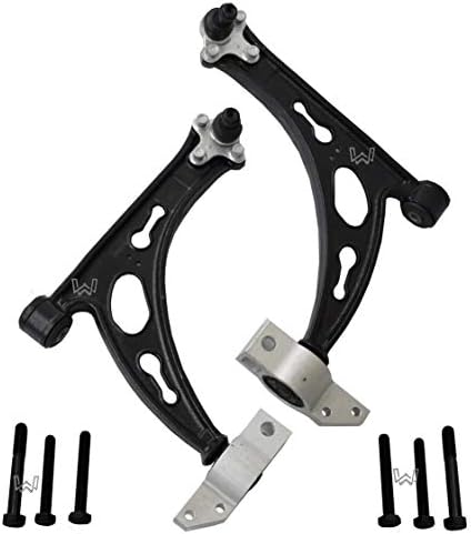 GOLF MK5 Full Wishbone Arm Set Front Ball Joints & Bolts