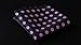 SetSense Men's Polka Dot Jacquard Woven Tie Necktie Set 8.5 cm / 3.4 inches in Width Pink / Navy Blue