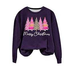 Plus Size Funny Christmas Shirts for Women Long