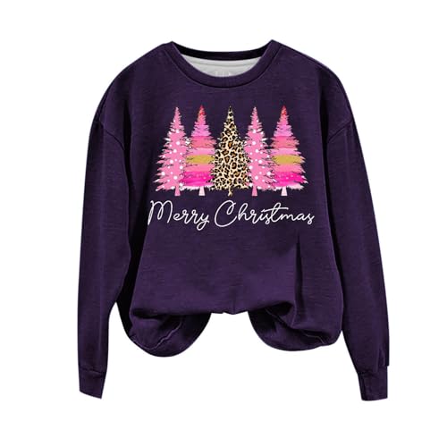 Plus Size Funny Christmas Shirts for Women Long