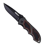 Tacklife FK03 Pocket Knife Folding Knife with Ergonomically Designed Handle, Colored Metal Texture, Rust-proof Steel Blade, and Liner Lock, 4.6-Inch Closed Perfect for Outdoor and Daily Use