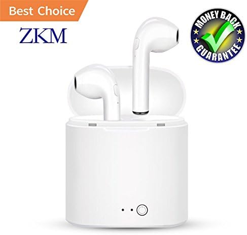 Wireless Earbuds,Bluetooth Headphones i7S Mini In-Ear Headsets Sports Earphone with 2 True Wireless Earbuds for Apple AirPods iphone X/8/7/6/6s plus Android, Samsung