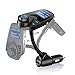 SOGOCOOL Bluetooth Car Kit Wireless FM Transmitter MP3 Player with TF Card Slot & Hands Free Calling for iPhone iPod iPad Samsung Motorola Nokia LG Google Pixel Nexus Android Cell Phone - LCD Display
