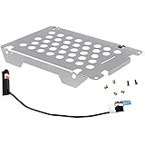 BAY Direct HDD / SSD Hard Drive Caddy &amp; SATA Flex Cable Kit for HP dv7-7000 dv7t-7000 dv7t-7xxx ONLY, Compare 681976-001 (Screws Included)