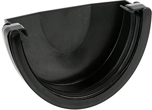 Brett Martin BR097 Black Short Stop End Deepstyle 170mm