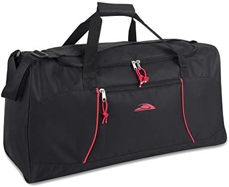 55 Liter, 24 Inch Lightweight Canvas Duffle Bags for Men Women