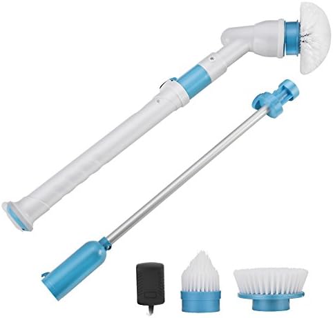 Pasen Povor Multi-function 360 Cordless Power Rechargeable Waterproof Cleaning Brush for Tub and Tile Scrubber