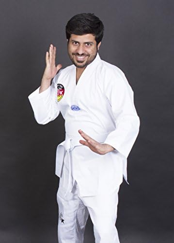 Hawk Sports Uniform Standard Taekwondo, White, 180