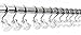 BINO 'Couture' Chrome Shower Curtain Hooks, Model: 24220-CHR, Outdoor/Garden Store, Repair & Hardware