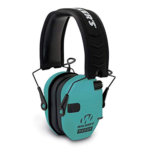 Walker's Razor Series Hearing Protection Earmuff, Teal (Certified Refurbished) - Thumbnail 4